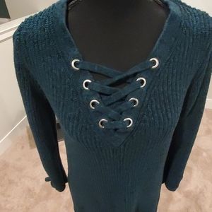 Style & Co Crisscross Sweater